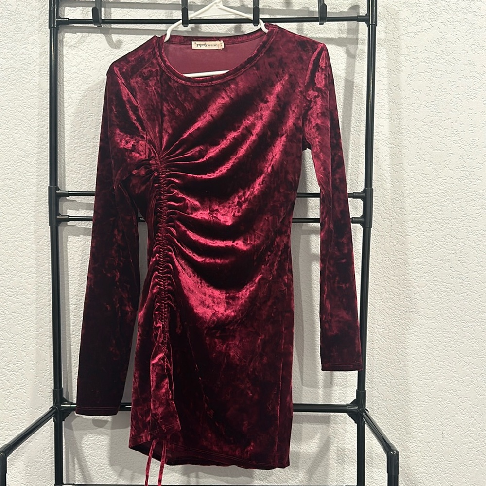 Live to Be Spoiled Ruched Dress